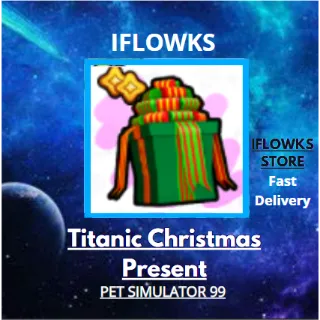 5x Titanic Christmas Present