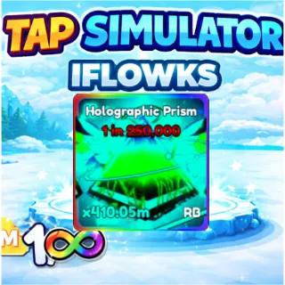 rainbow holographic prism TAP SIMULATOR
