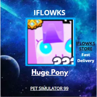 5x huge pony