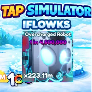 Overcharged Robot TAP SIMULATOR