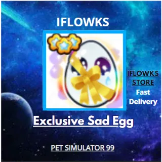 10x Exclusive Sad Egg