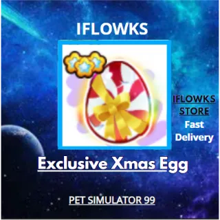 2x Exclusive Xmas Egg