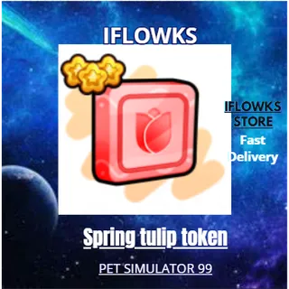 50k Spring tulip token
