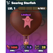 2x soaring starfish