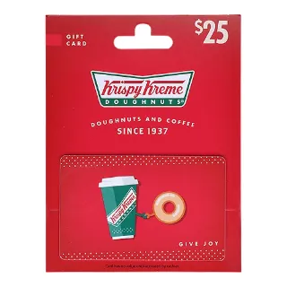 $25.00 Krispy Kreme Egift Cards 𝐀𝐔𝐓𝐎 𝐃𝐄𝐋𝐈𝐕𝐄𝐑𝐘 ✔