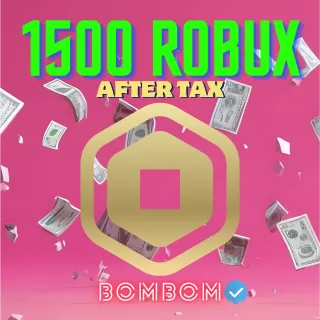 1500 ROBUX AFTER TAX