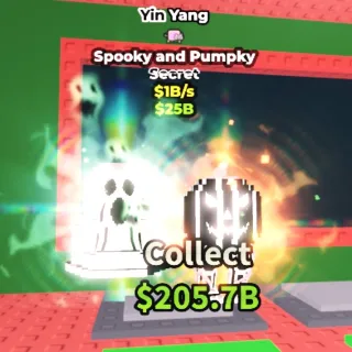 Yin Yang Spooky and Pumpky 1B/s