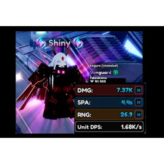 Shiny Koguro (Unsealed) Full 神 Godly l Anime Vanguaards