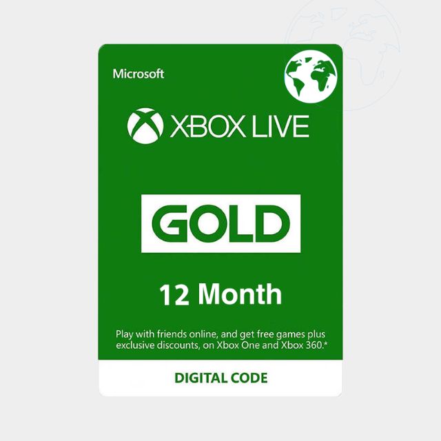 Xbox Live GOLD Subscription Card XBOX LIVE GLOBAL 12 Months fast
