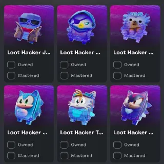 All Loot Hacker Sprites
