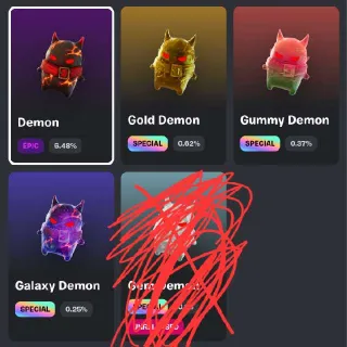 All Demon Sprites