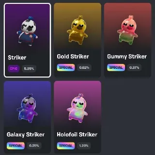 All Striker Sprites