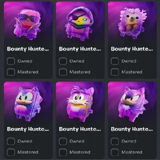All BountyHunter Sprites