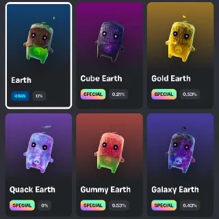 All Earth Sprites