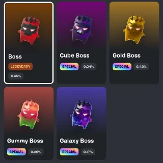 All Boss Sprites