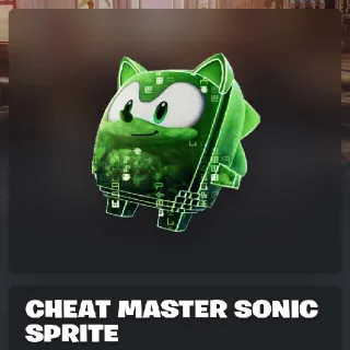 Cheat Sonic Sprite