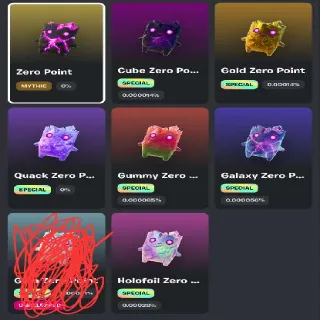 All Zero Point Sprites