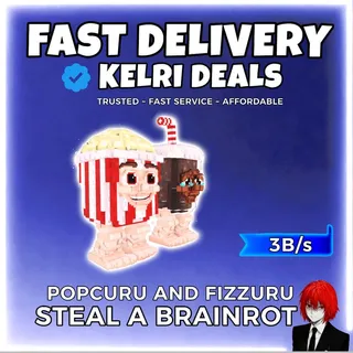 Popcuru and fizzuru 3b/s