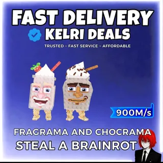 Fragrama and chocrama 900m/s