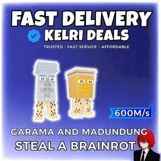 Garama and madundung 600m/s