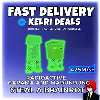 Radioactive garama and madundung steal a brainrot