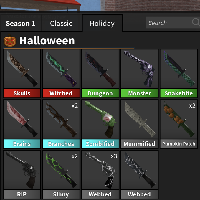 Collectibles Mm2 Inventory In Game Items Gameflip - collectibles robloxmm2 ghost in game items gameflip