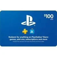 $100.00 USD PlayStation Store A