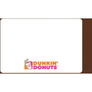 $20.00 dunkin donuts