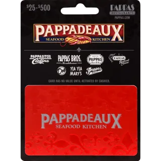 $25.00 USD Pappadeaux Seafood Kitchen