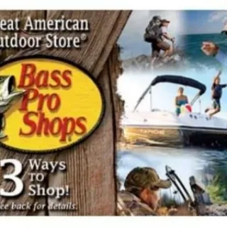 $25,00 Bass Pro Shops Usa A