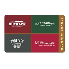 $10.00 USD Outback Brands (bonefish) VALID FOR REDEMPTION 2/16/2026 - 3/29/2026