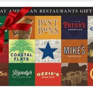 $100,00 Great American Restaurants Usa A