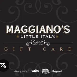 $75,00 Maggiano's Little Itlay Usa O
