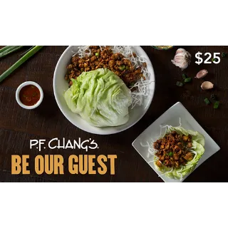 $25.00 USD pfchangs P.F. Chang's.