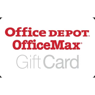 $50 USD Office Depot® OfficeMax