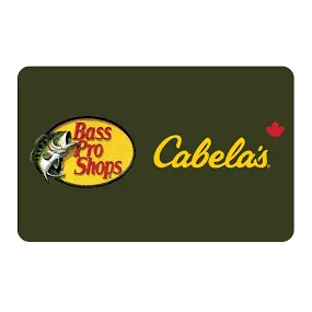 $50,00 Cabela's USA