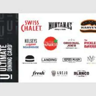 $100,00 Ultimate Dining Card Canada A