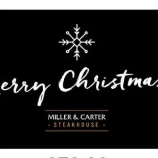 £30,00 Miller And Carter Steakhouse B