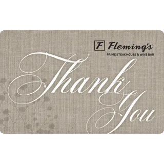$200 USD Flemings Bloomin’ Brands