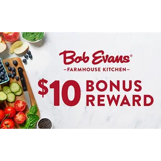 $10.00 USD Bob Evans