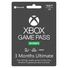 Xbox 3 Month Game Pass Ultimate