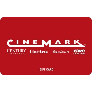 $50 USD cinemark