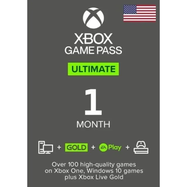 Xbox Game Pass Ultimate, 1 Month Membership