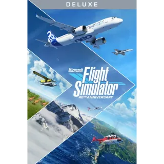 Microsoft Flight Simulator: Deluxe 40th Anniversary Edition