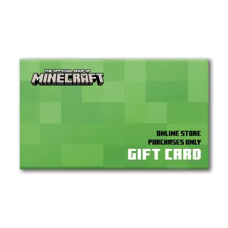 $50.00  Minecraft Shop eGift Card