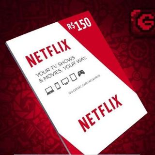 Giftcard Netflix 150 BRL🇧🇷