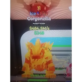 Fortnite steal the brainrot Gorgonzilla ice and fire 484.5m/s 