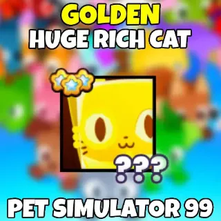 Golden Huge Rich Cat