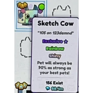 rb shiny sketch cow exc