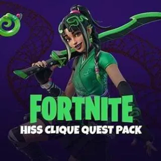 Fortnite - Hiss Clique Quest Pack